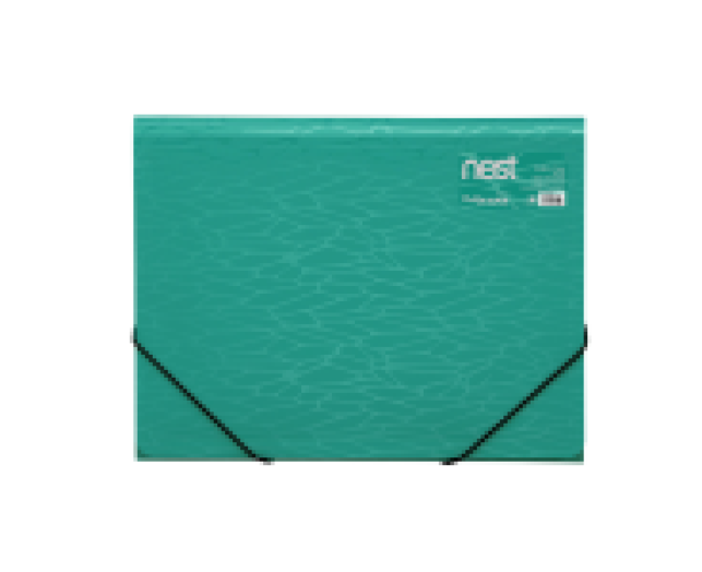 FOLDERMATE Nest Gumis pólyás irattartó mappa, A4 kék