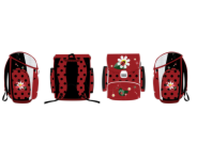 Fűzfői iskolatáska Ladybug