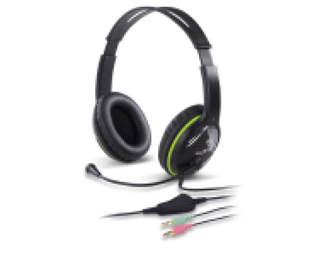 Genius HS-400A zöld headset
