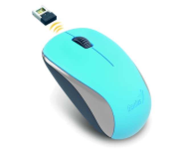Genius Nx-7000 USB egér kék  vezeték nélküli