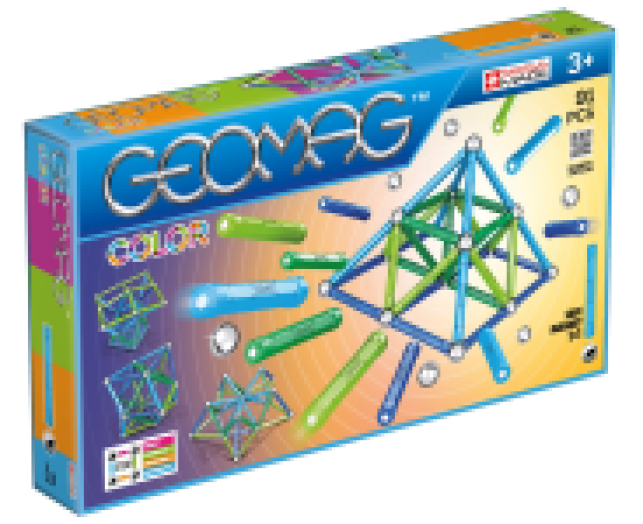 Geomag Color mágneses építő 91db
