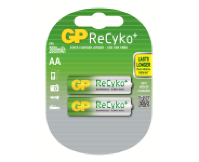 GP Recyko tölthető elem 2db/blister