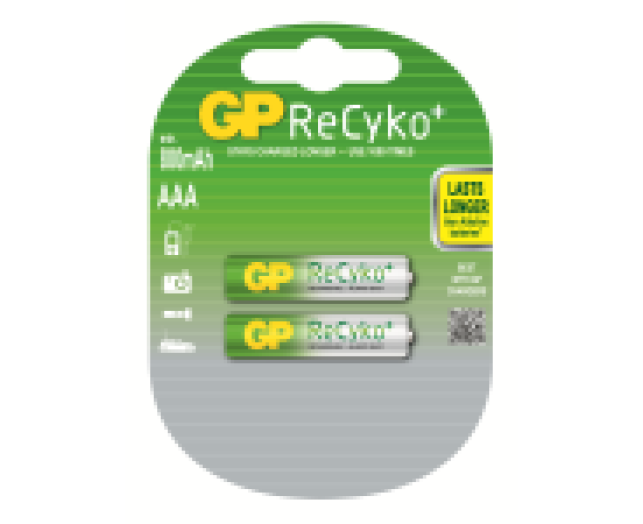 GP Recyko tölthető elem 2db/blister
