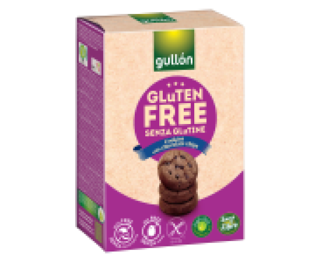 Gullon Choco chips glutén mentes csokis 200 g