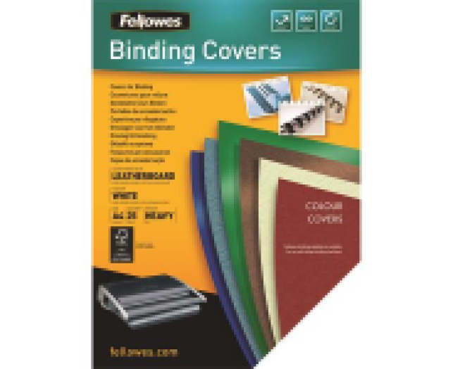 Hátlap FELLOWES fehér, 25 db