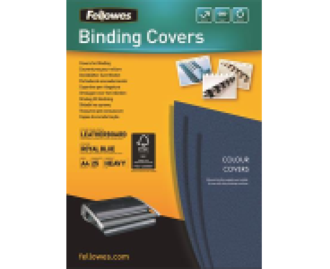 Hátlap FELLOWES kék, 25 db