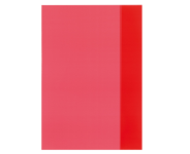 Herlitz füzetborító átlátszó piros