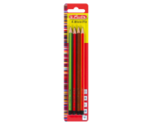 Herlitz ceruza 4db (H,HB,B,2B)