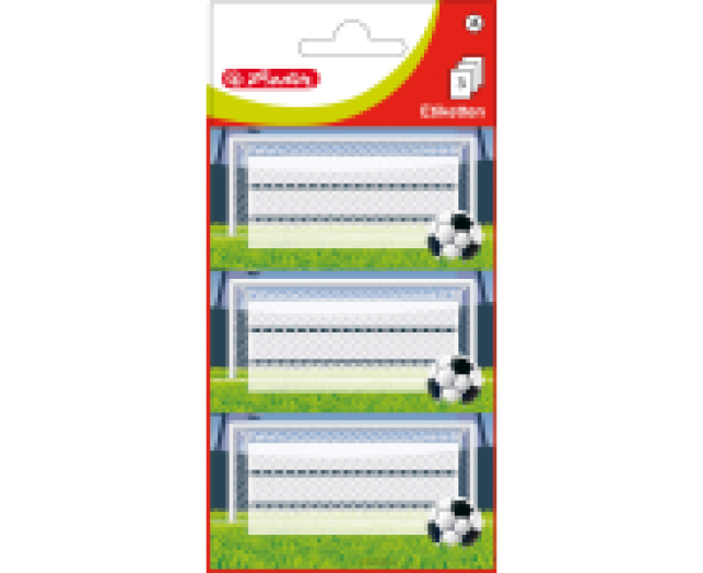 Herlitz focis iskolai etikett 9db/cs