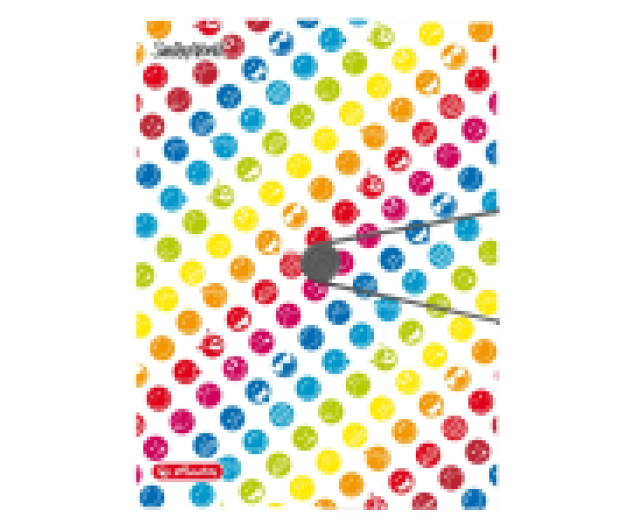 Herlitz gumis mappa A4 PP SmileyWorld