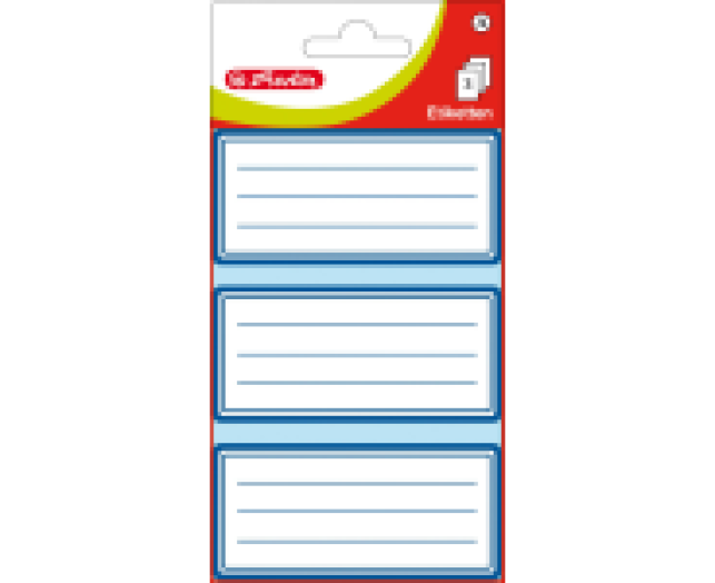 Herlitz iskolai etikett 9db/cs vegyes