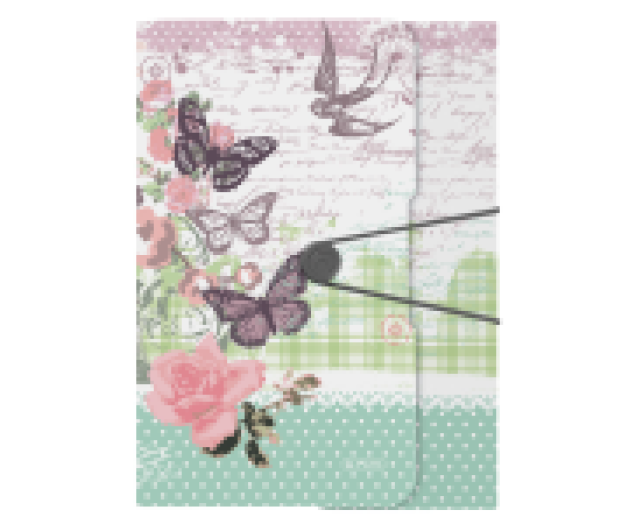 Herlitz Lady Like gumis mappa A4, PP