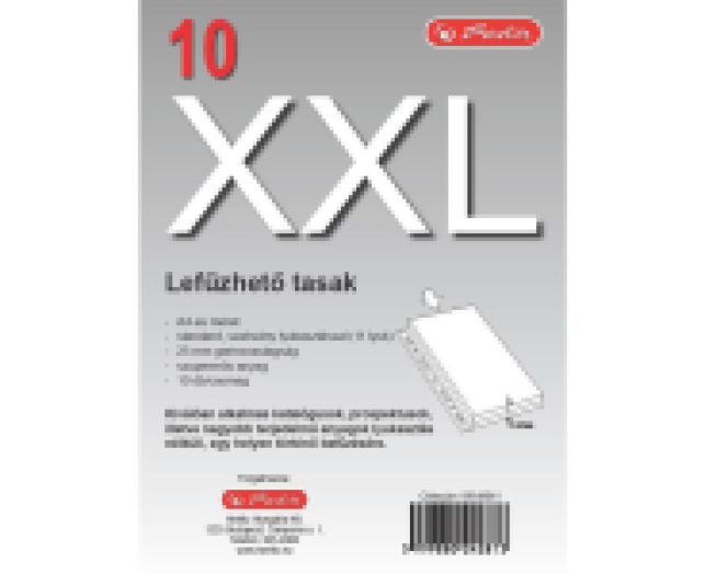 Herlitz lefűzhető genotherm 25mm, XXL, 10db/cs