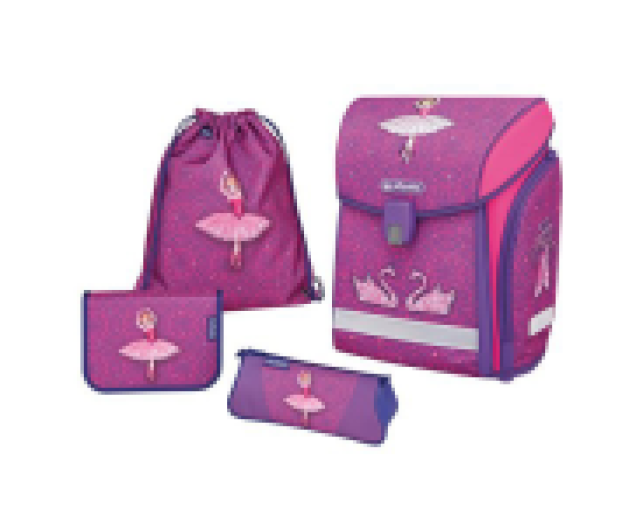 Herlitz Midi Plus iskolatáska 4 részes szett Ballerina