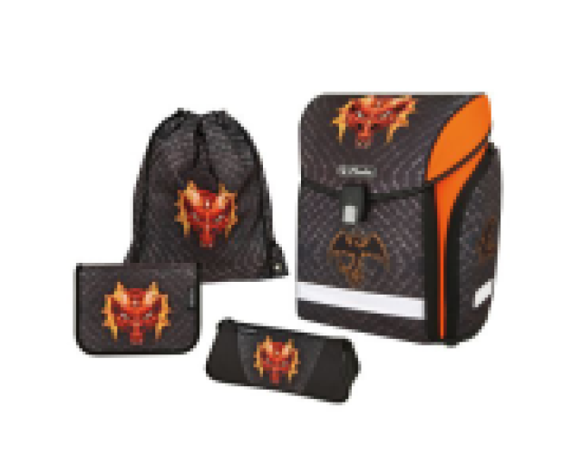 Herlitz Midi Plus iskolatáska 4 részes szett Dragon