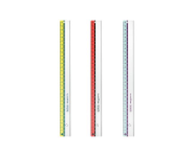 Herlitz my.pen vonalzó 30cm 3szín