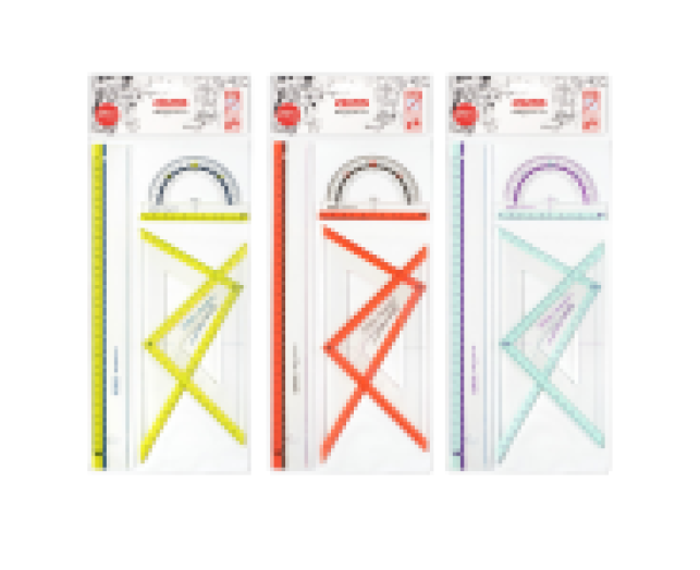 Herlitz my.pen vonalzó-szett 4-részes