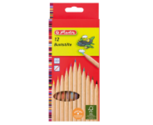 Herlitz natúr testű színes ceruza készlet
