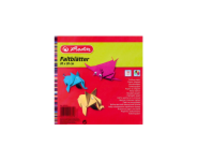 Herlitz origami lapok 20x20cm 100 ív/csomag