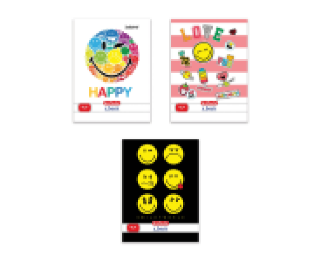 Herlitz Smiley füzet A4 81-32 vonalas