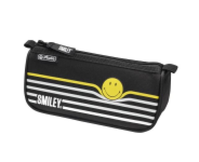 Herlitz tolltartó háromszög Smiley B&Y Stripes