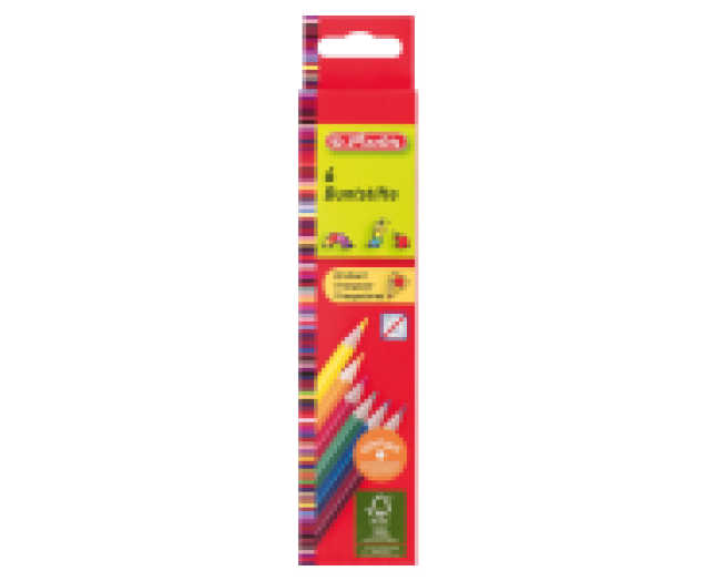 Herlitz Trio színesceruza lakkozott