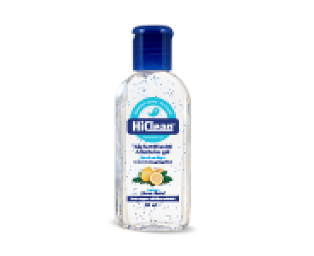 HiClean kézfertőtlenítő gél Citrom 50 ml