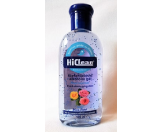 HiClean kézfertőtlenítő gél Rózsa 100 ml