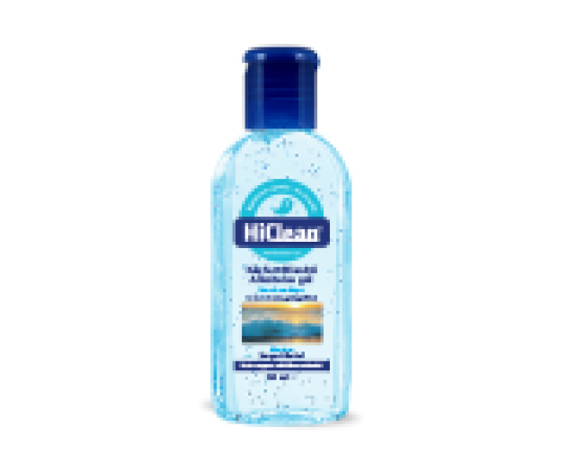 HiClean kézfertőtlenítő gél Tengeri 50 ml