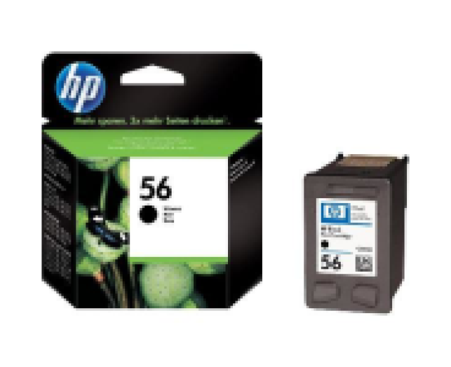 HP C6656A/56 patron, fekete