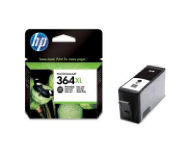 HP CB322EE/364XL patron, fotó fekete