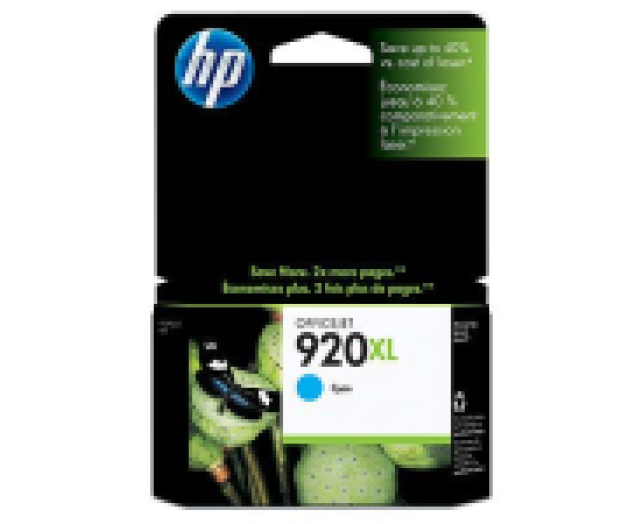HP CD972AE/920XL patron, cián