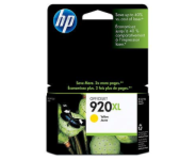 HP CD974AE/920XL patron, sárga