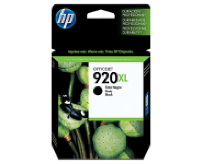 HP CD975AE/920XL patron, fekete