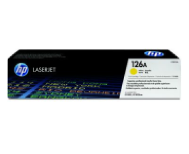 HP CE312A/126A toner, sárga