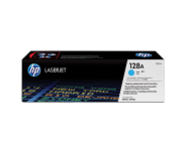 HP CE321A/128A toner, cián