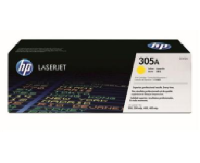 HP CE412A/305A toner, sárga
