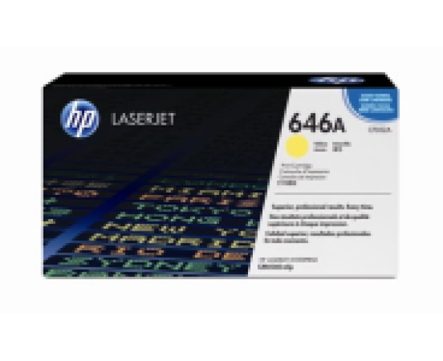 HP CF032A toner, sárga