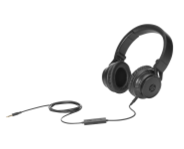 HP H3100 Black Wired Headphone