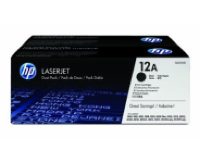 HP Q2612AD/12A toner dupla, fekete