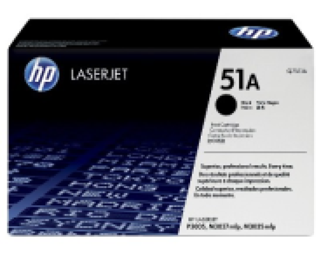 HP Q7551A/51A toner, fekete