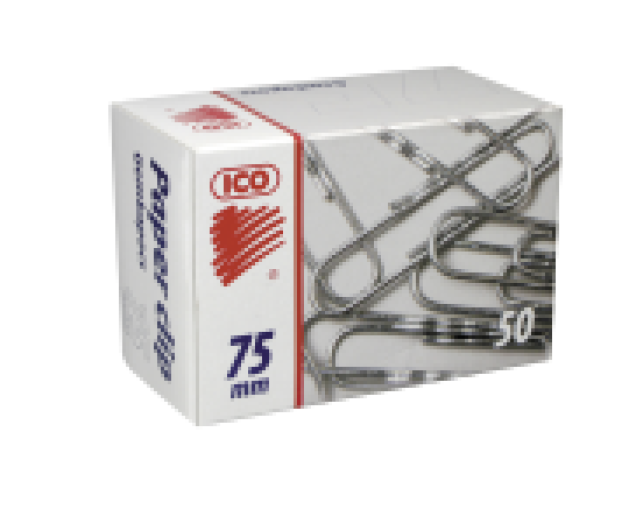 ICO horganyzott gemkapocs 75mm 50db/cs