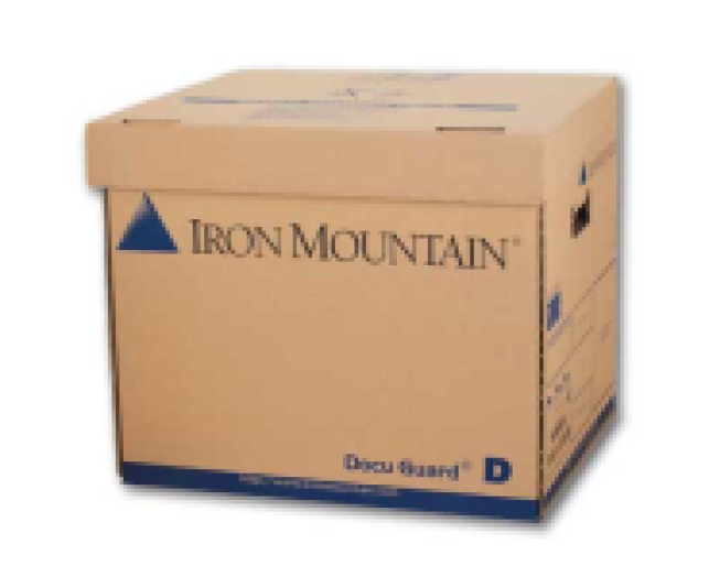 Iron Mountain archiváló doboz