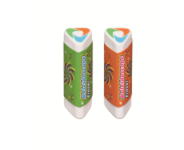 Keyroad Kaleidoscope radír háromszög vegyes 2db/BL