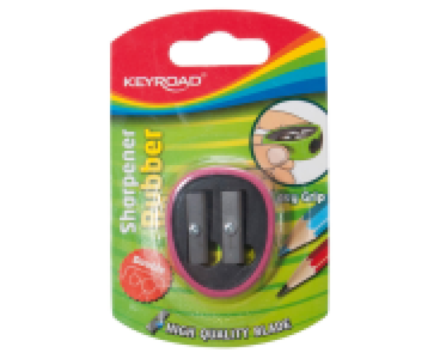 Keyroad Rubber hegyező 2 lyukú BL
