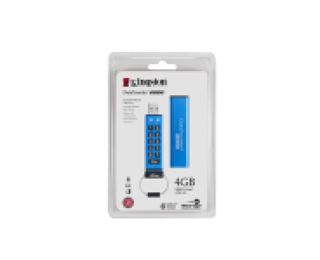 Kingston 4GB USB3.1 pendrive DT2000/4GB, kék titkosítható