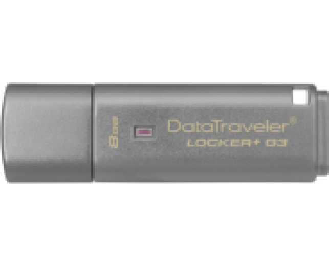 Kingston 8GB USB3.0 pendrive DTLPG3/8GB, titkosítható