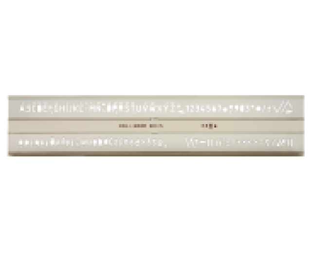 Koh-I-Noor betűsablon