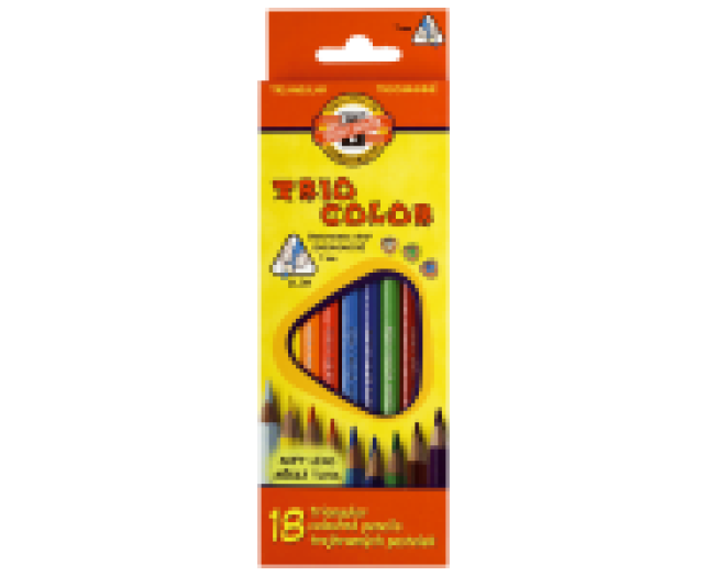 Koh-I-Noor Triocolor háromszög színes ceruza