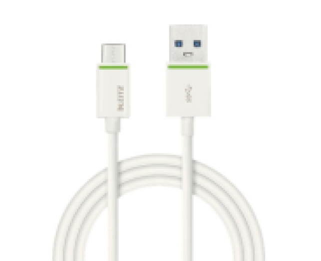 Leitz Complete USB-C-USB-A 3.1 töltő és adatkábel, 1M